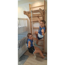 Load image into Gallery viewer, BenchK 111+A204 Wooden Wall Bars for Kids Room