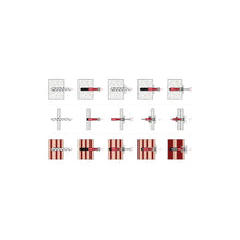 Load image into Gallery viewer, BenchK KM12 – Fischer 10 × 80 Expansion Plugs with BenchK wall Bars Screws (12 pcs.)