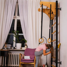 Load image into Gallery viewer, BenchK 211B+A076 Swedish Ladder for Kids with Gymnastic