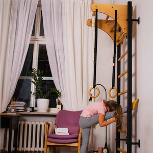 BenchK 211B+A076 Swedish Ladder for Kids with Gymnastic