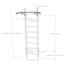 Load image into Gallery viewer, BenchK 521B Swedish Ladder Wall Bars
