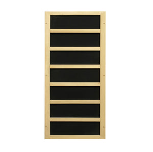 Golden Designs Dynamic "Gracia" 1-2-person Low EMF FAR Infrared Sauna (Canadian Hemlock)