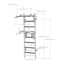 Load image into Gallery viewer, BenchK 232B Swedish Ladder Wall Bars