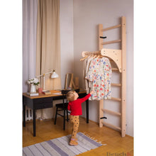 Load image into Gallery viewer, BenchK 112 Wooden Stall Bars Childrens Ladder for Home