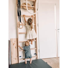 Load image into Gallery viewer, BenchK 111+A204 Wooden Wall Bars for Kids Room