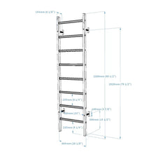 Load image into Gallery viewer, BenchK 200W Swedish Ladder Wall Bars
