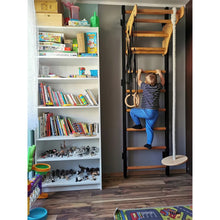 Load image into Gallery viewer, BenchK 211B+A076 Swedish Ladder for Kids with Gymnastic