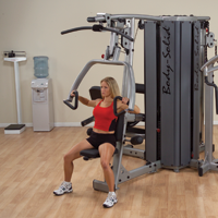 Body-Solid Pro Dual Modular Gym System Weight Tower