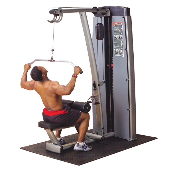 Body-Solid DLAT-S Lat-Row Component (w/ 200 lb. Stack)