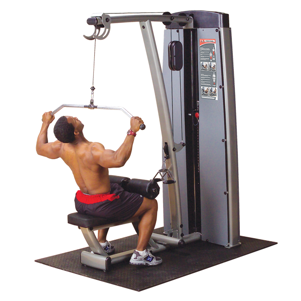 Body-Solid DLAT-F Pro Dual Lat & Mid Row Machine (no weight stack)
