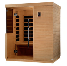 Load image into Gallery viewer, Golden Designs Bilbao 3 Person Ultra Low EMF FAR Infrared Sauna