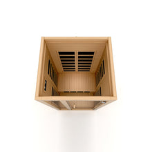 Load image into Gallery viewer, Golden Designs Dynamic &quot;Gracia&quot; 1-2-person Low EMF FAR Infrared Sauna (Canadian Hemlock)