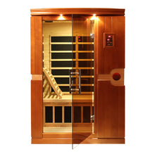 Load image into Gallery viewer, Dynamic Venice Elite 2-person Ultra Low EMF (Under 3MG) FAR Infrared Sauna (Canadian Hemlock)