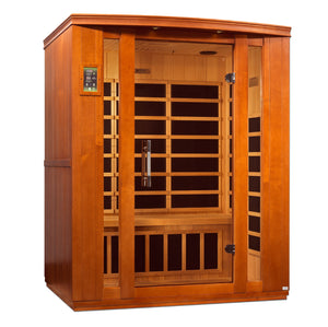 Golden Designs Dynamic "Bellagio" 3-person Low EMF Far Infrared Sauna
