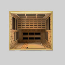 Load image into Gallery viewer, Golden Designs Dynamic &quot;Lugano&quot; 3-person Low EMF Far Infrared Sauna
