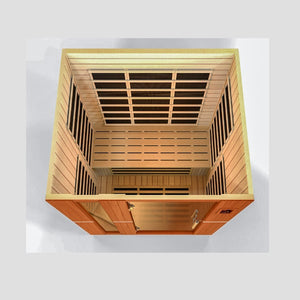 Golden Designs Dynamic "Lugano" 3-person Low EMF Far Infrared Sauna