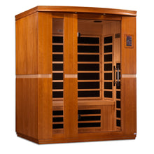 Load image into Gallery viewer, Golden Designs Dynamic &quot;Lugano&quot; 3-person Low EMF Far Infrared Sauna