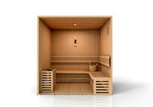 Load image into Gallery viewer, Golden Designs &quot;Copenhagen Edition&quot; 3 Person Traditional Steam Sauna - Canadian Red Cedar