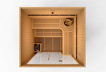Load image into Gallery viewer, Golden Designs &quot;Osla Edition&quot; 6 Person Traditional Steam Sauna - Canadian Red Cedar