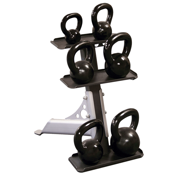 Body-Solid GDKR50 3-Tier Kettlebell Rack