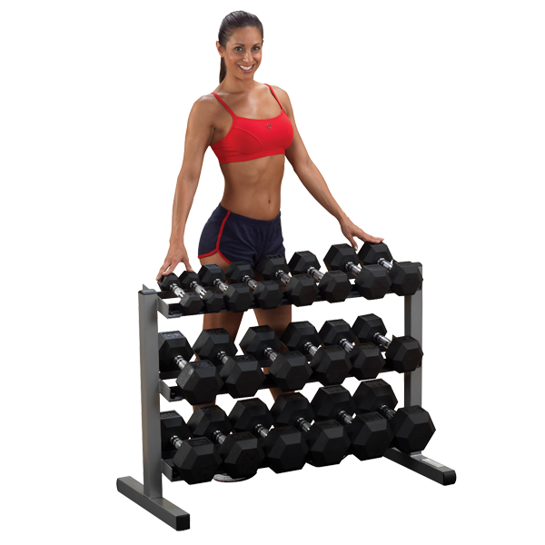 Body-Solid GDR363 3 Tier Dumbbell Rack