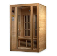 Load image into Gallery viewer, Golden Designs Maxxus &quot;Seattle Edition&quot; 2 Per Low EMF FAR Infrared Carbon Canadian Hemlock Sauna