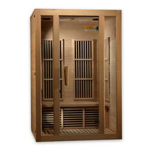 Load image into Gallery viewer, Golden Designs Maxxus &quot;Seattle Edition&quot; 2 Per Low EMF FAR Infrared Carbon Canadian Hemlock Sauna