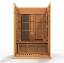 Load image into Gallery viewer, Golden Designs Maxxus 2 Per Low EMF FAR Infrared Carbon Canadian Red Cedar Sauna