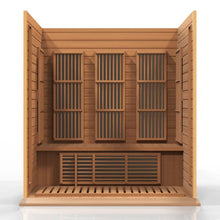 Load image into Gallery viewer, Golden Designs Maxxus &quot;Avignon Edition&quot; 3 Per Near Zero EMF FAR Infrared Carbon Canadian Red Cedar Sauna