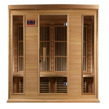Load image into Gallery viewer, Golden Designs Maxxus 4 Per Low EMF FAR Infrared Carbon Canadian Red Cedar Sauna