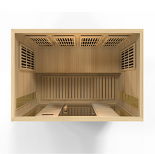 Load image into Gallery viewer, Golden Designs Maxxus 4 Per Low EMF FAR Infrared Carbon Canadian Hemlock Sauna