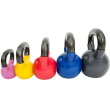Load image into Gallery viewer, Sunny Health &amp; Fitness Vinyl Coated Kettle Bell 5 - 25Lbs