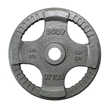 Load image into Gallery viewer, Body-Solid OST300S 300 Lb. Cast Iron Grip Olympic Set