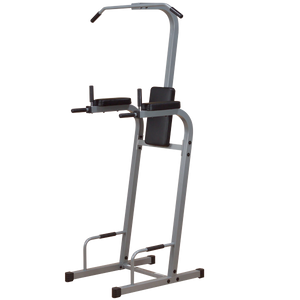Body Solid PVKC83X Powerline Vertical Knee Raise and Dip Push Up Chin Elite Fitness Warehouse