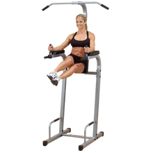 Load image into Gallery viewer, Body-Solid PVKC83X Powerline Vertical Knee Raise and Dip Push-Up Chin-Up