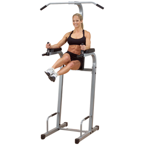 Body-Solid PVKC83X Powerline Vertical Knee Raise and Dip Push-Up Chin-Up