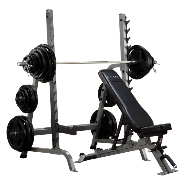 Body-Solid SDIB370 Bench Rack Combo