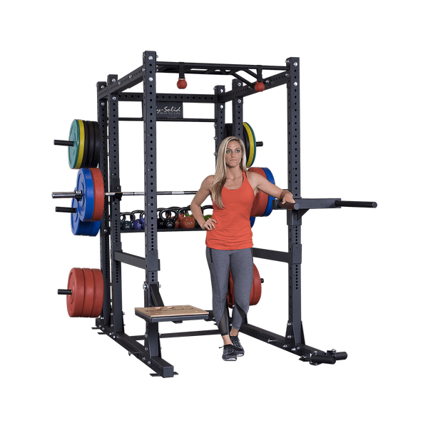 Body-Solid SPR1000BackP4 Commercial Extended Power Rack Package