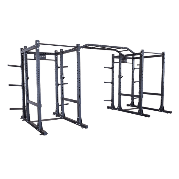 Body-Solid SPR1000DBBack Commercial Extended Double Power Rack Package