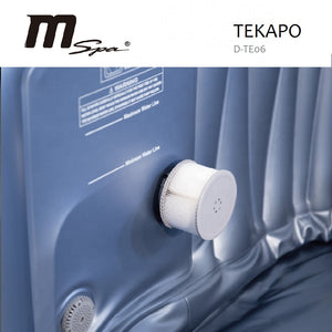 MSPA Tekapo Bubble Hot Tub - 6 Person Inflatable Bubble Spa