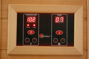 Golden Designs Maxxus "Montilemar Edition" 4 Per Near Zero EMF FAR Infrared Carbon Canadian Red Cedar Sauna
