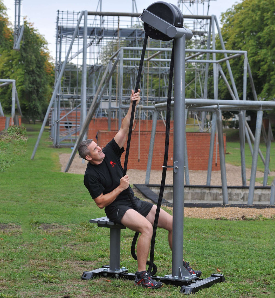 RopeFlex RX5500 Upright Outdoor Rope Trainer