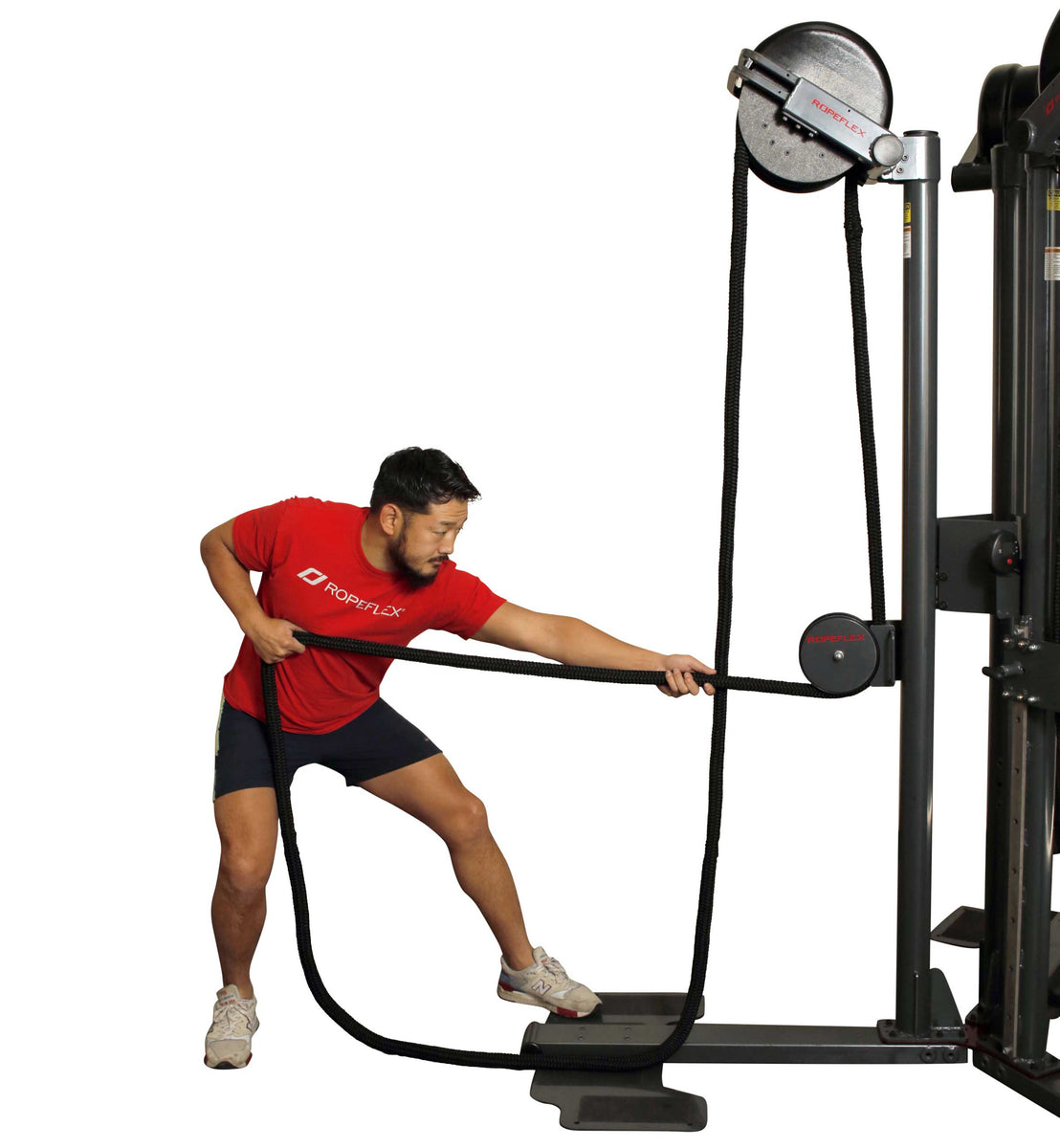 RopeFlex RX2500T Upright Rope Trainer - Tri Station – Elite Fitness ...