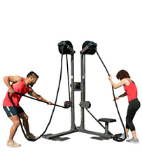 Load image into Gallery viewer, RopeFlex RX2500D Upright Rope Trainer - Dual Station
