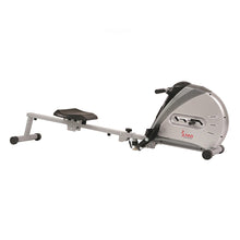 Load image into Gallery viewer, Sunny Health &amp; Fitness Elastic Cord Rowing Machine Rower W/ Lcd Monitor