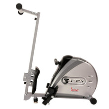 Load image into Gallery viewer, Sunny Health &amp; Fitness Elastic Cord Rowing Machine Rower W/ Lcd Monitor
