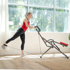 Sunny Health & Fitness Row-n-ride Pro™ Squat Assist Trainer