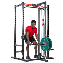 Load image into Gallery viewer, Sunny Health &amp; Fitness Lat Pull Down Attachment Pulley System For Power Racks