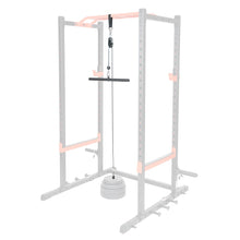 Load image into Gallery viewer, Sunny Health &amp; Fitness Lat Pulldown Attachment For Power Racks And Cages