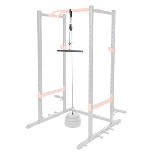 Sunny Health & Fitness Lat Pulldown Attachment For Power Racks And Cages